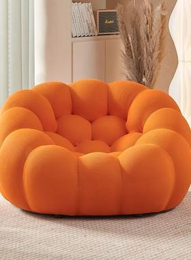 罗819奇堡泡泡型棉沙发bube网红设计师懒l人定现代弧形b足球沙发