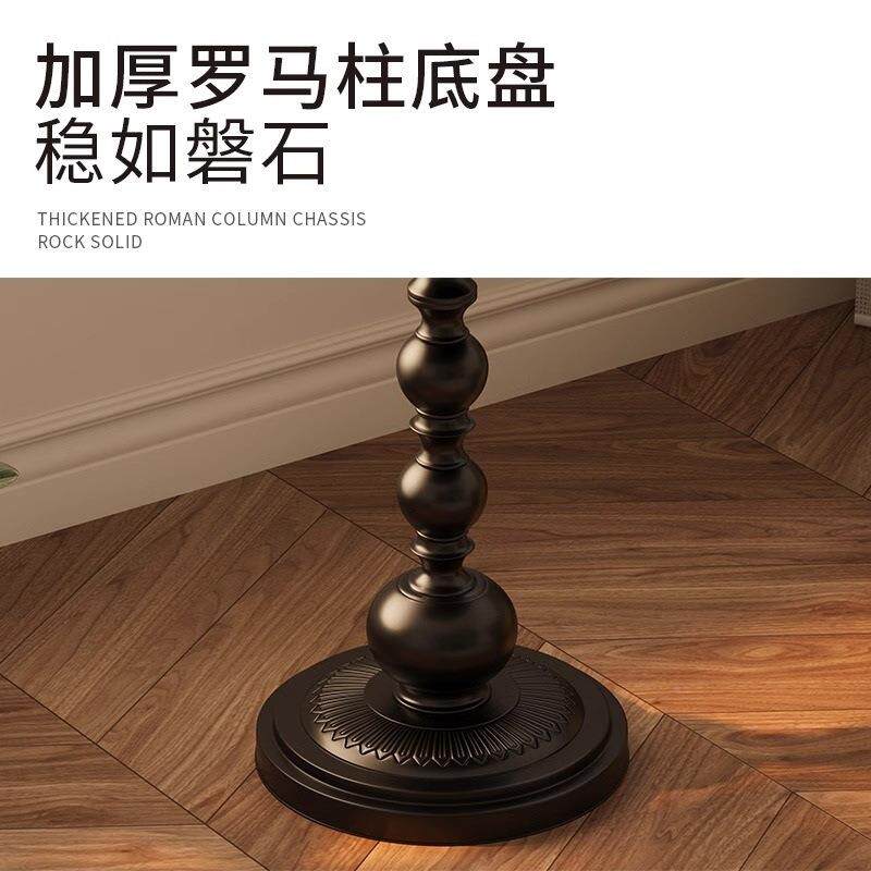 美式复古边几客小厅发边柜角沙几家用RT-02-C小茶几铁床头置物艺