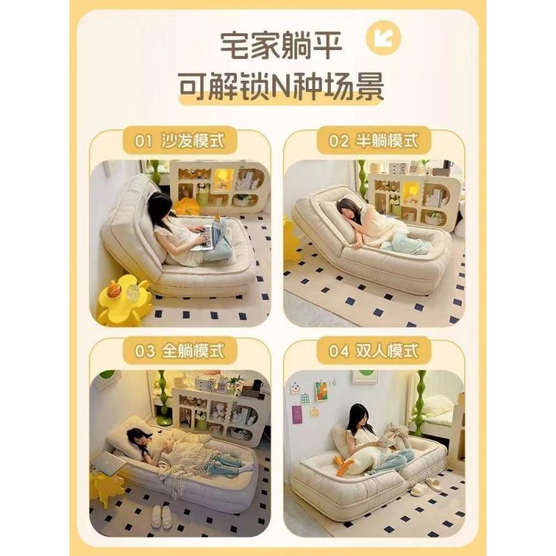 人类狗窝懒人沙发躺榻可可睡人类/oth型狗窝超大号网红榻米折巨叠