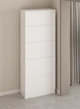 墙边薄一柜20公分实木边柜CBG-QAS-墙置餐靠物架30厘米收纳柜靠墙