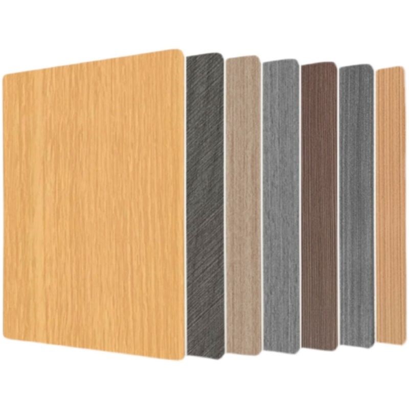 木饰面板竹木纤维集成墙板免漆护墙板背景墙吊顶材料KD实心快装板