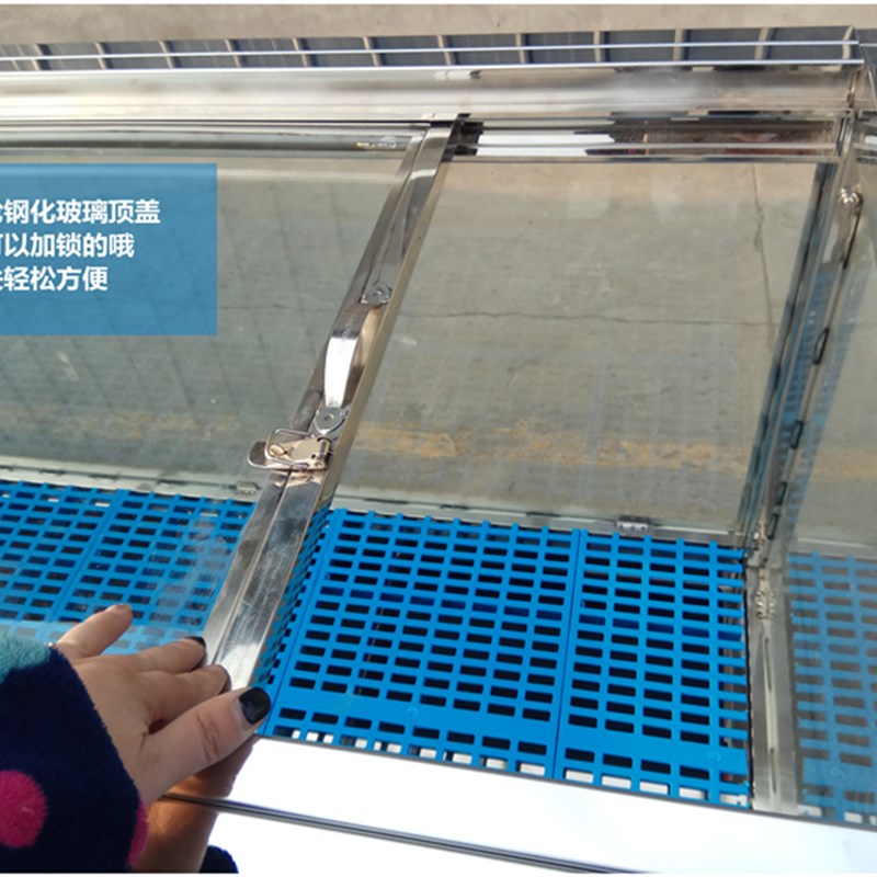 加大加厚展示笼跑笼不锈钢狗笼子狗狗跑床宠物店小型犬中型犬笼子