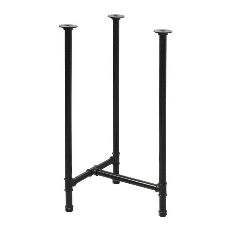 铁艺桌子腿金属桌腿支架水管桌脚电脑会议桌书桌桌架办公桌铁架子