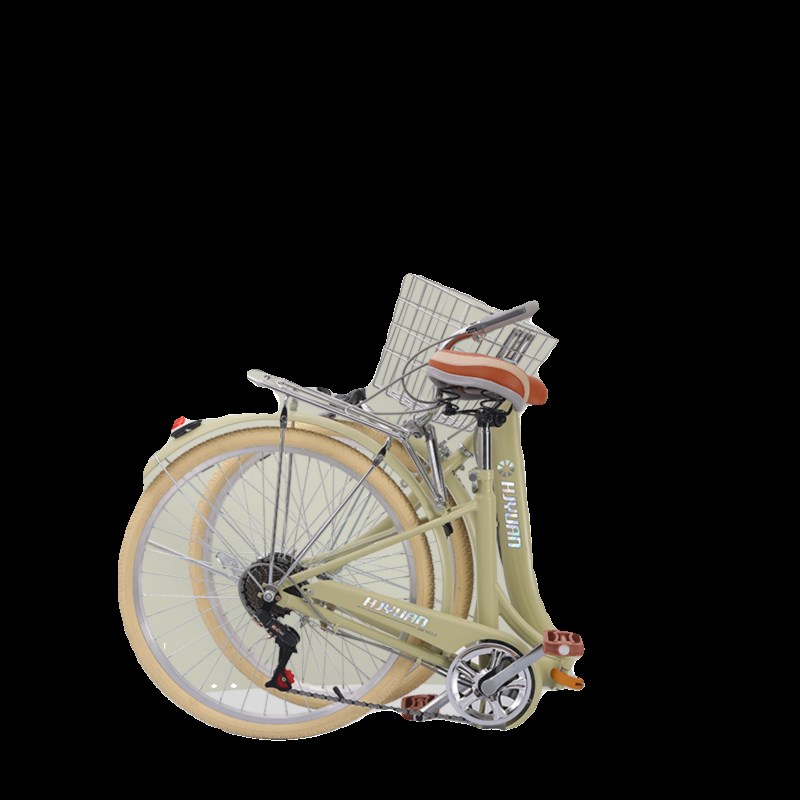 折叠自行车22寸/24寸女式学生变速单车超轻便携通勤上班代步车