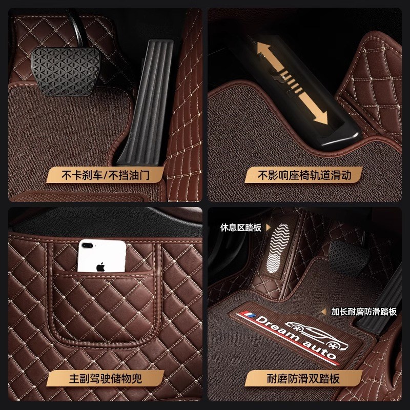 全包围汽车脚垫地毯式专用长安cs15/cs35/cs75/cs55手动挡自动大