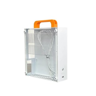 X30便携小机箱 迷你ITX侧透机箱小1U电源机箱 MAT电脑主机机箱台式