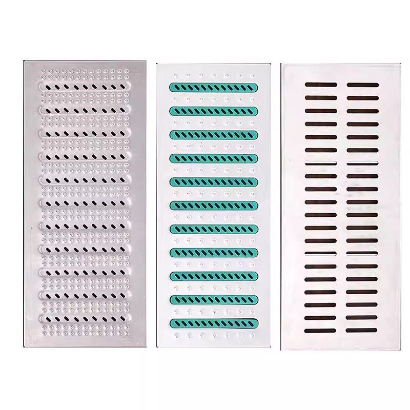 304不锈钢地沟盖板厨房下水道排水沟盖板格栅 明沟雨井盖篦子定制