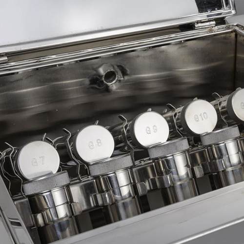 实验室样品染色试验机24杯旋转常温水浴机染杯有胶杯不锈钢杯