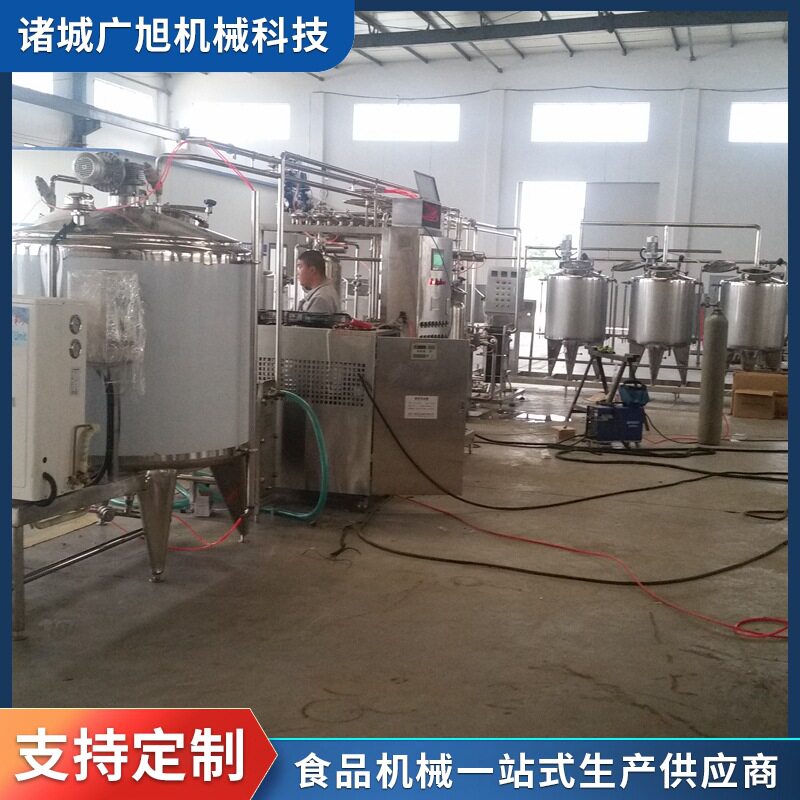 酸奶加工机器新疆牦牛奶巴氏杀菌生产线羊奶发酵罐酸马奶生产线