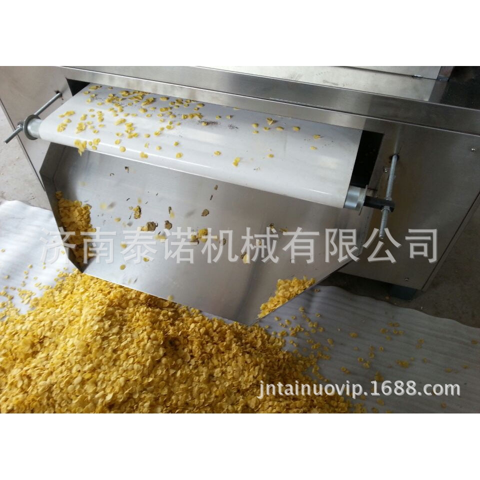 玉米片生产线 玉米片成套技术设备 玉米片膨化机