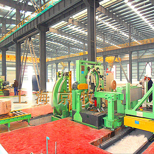 揭阳铜带翻转缠绕机 深圳钢带钢丝上料 卸料码垛贴标称重包装设备