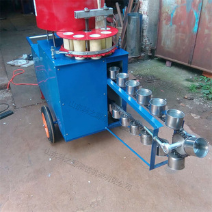 小型草炭土装土制钵机 农业植物种子育苗穴盘机 泥炭土压钵压块机