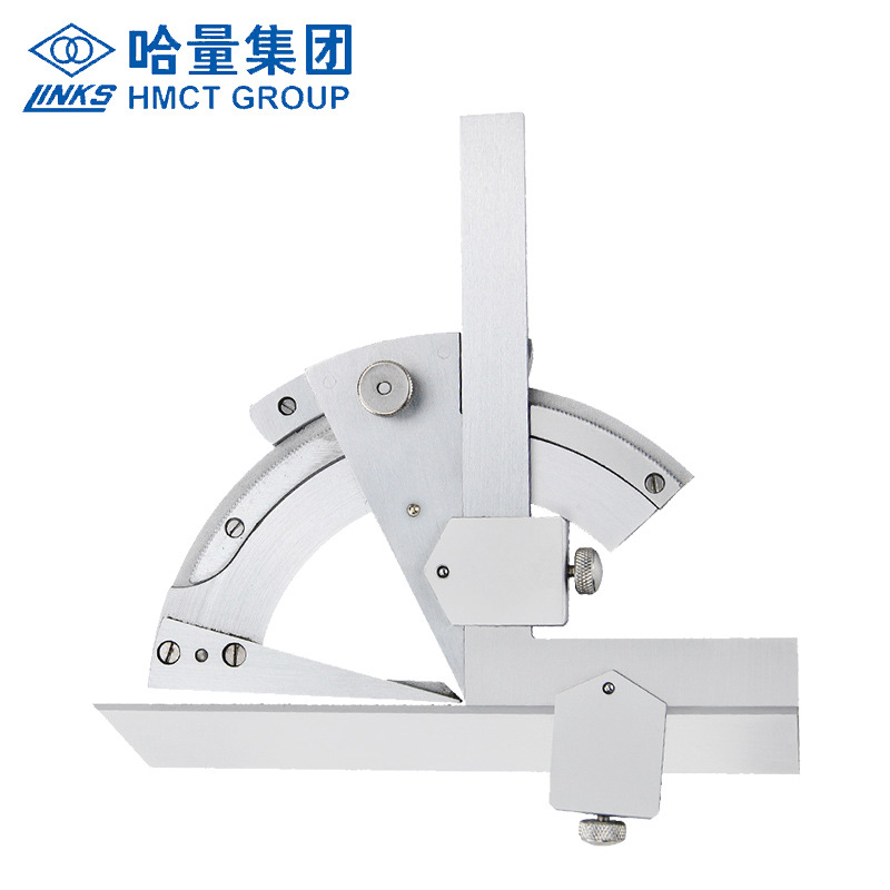 哈量角度尺0-320度游标量角器 精度2分测角仪