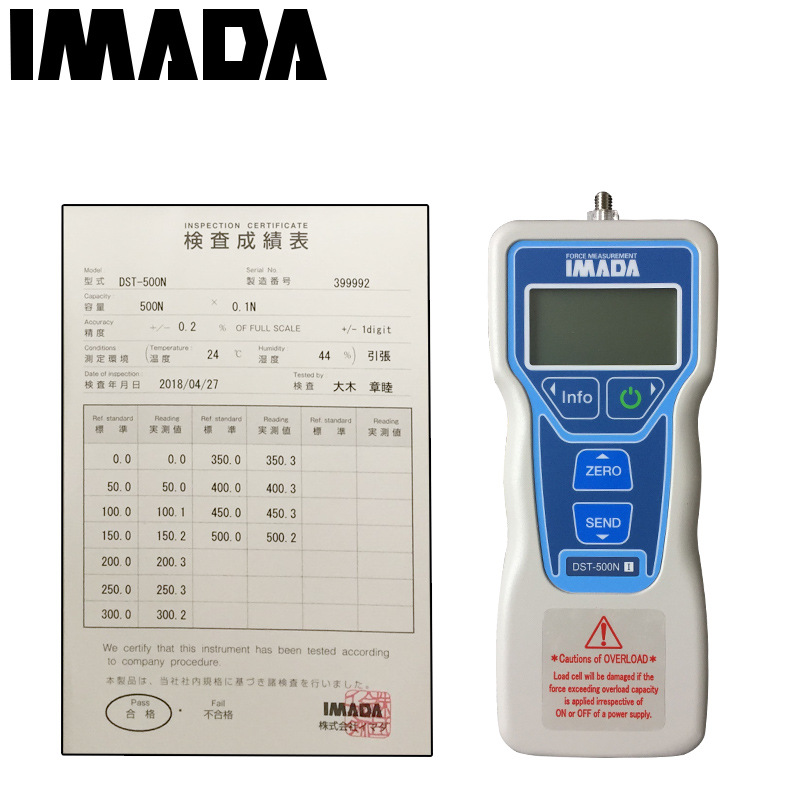 依梦达 IMADA DST系列数显推拉力计DST-2N-500N 拉力计