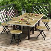 小桌带子市可折叠家用吃40392饭矮大排档小矮桌便携夜地摊户外烧