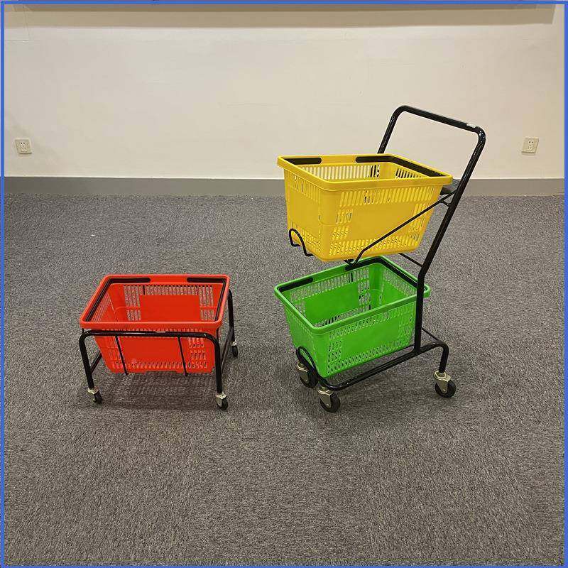 厂家双层T日式便超购物车提CY-015篮市车商场家用利店爬楼车KV推,商业/办公家具,购物车,淘宝优惠券,粉丝福利购,淘宝优惠卷