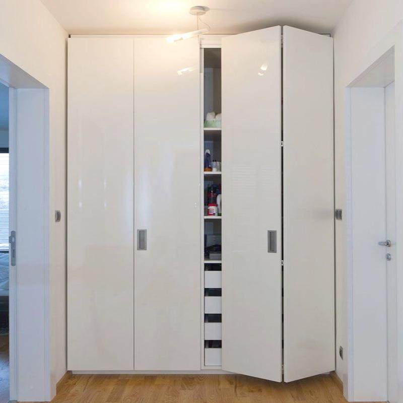 衣柜无下轨折门配件叠衣帽间轨木YG201门吊轮推滑移门五金件拉门,基础建材,层板拖,淘宝优惠券,粉丝福利购,淘宝优惠卷