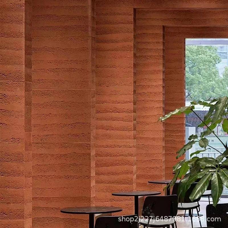 软软石材无品牌/夯土板软质可弯曲柔性石材筑板浇外墙饰面板超薄