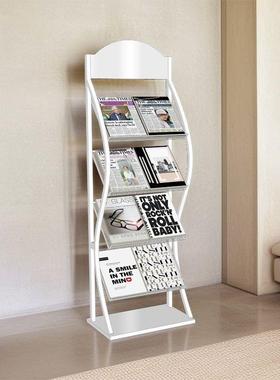 杂志架刊报书架书架展示架宣传资料架单OYD页架置物架架收纳架落