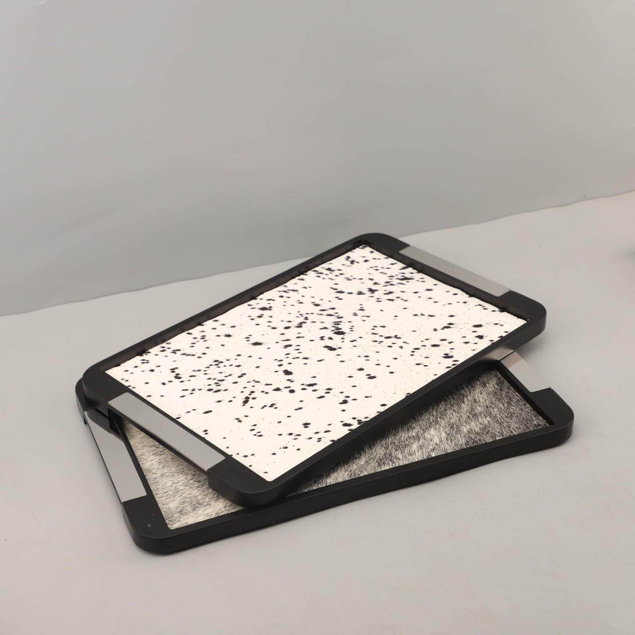 代简约质马毛长形木香薰ENX装饰托盘摆件客厅卧室玄现关家居装饰