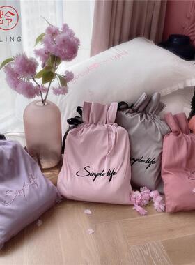 6支长绒AL616166棉酒店隔脏睡单袋携式出差旅行便纯0棉素色纯色双