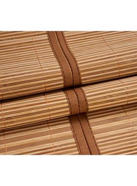 019RGF新款碳化竹席凉席折档叠1席子高双面1.25m.8米床竹凉席双人