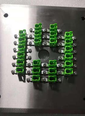 光纤研0磨盘E2000PC夹E200PC24光纤研磨具叠光纤跳线研磨盘片机定