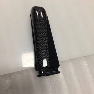 工厂直供于适用汽车197F0E90车型替碳纤维手刹套换3式 绒毛加3K