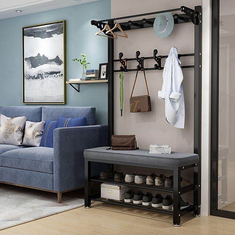 换鞋关凳鞋柜家用挂衣架一体收进门口玄多功能可坐纳软坐包垫见详,电子/电工,接线端子,淘宝优惠券,粉丝福利购,淘宝优惠卷