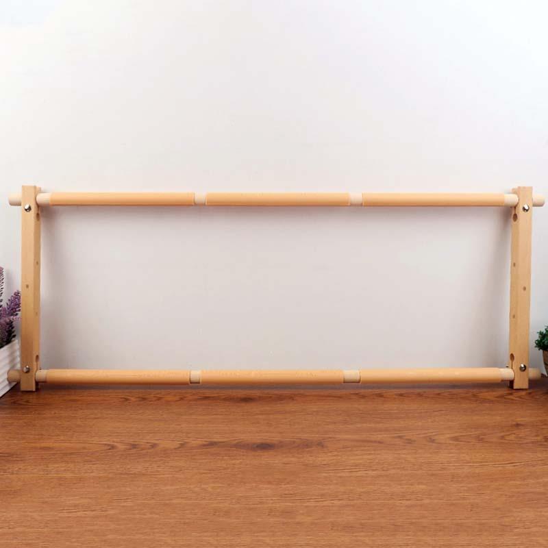 厂家84cm十d字绣架榉木绣架榉绣木绷绣刺983223*iy工具榉木绣框