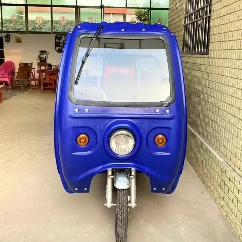 电动三轮车雨棚车篷前车头棚快递驾驶棚遮O阳挡雨篷塑料车棚电瓶