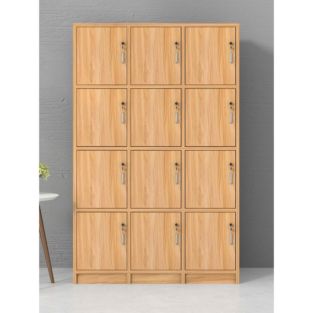 热GDC销更柜衣员工储物柜感应锁健身房浴室浴中心质寄存柜洗简木