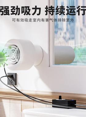 空调孔气扇75/63/5型风0孔小卧室DNH换气扇家用静音抽机小孔排风