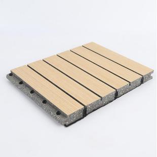 陶铝吸205音板槽木条形保厅阻燃演环播议室会墙面装 饰板降噪