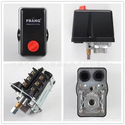 空气压缩机的38压力压开关相气开关30380VV/400V16A压力开关3-12b
