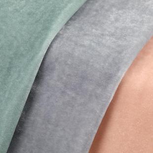 170g锦绒无弹丝绒面仿真丝绒丝绒面旗袍礼服料家料纺金丝YNA面料