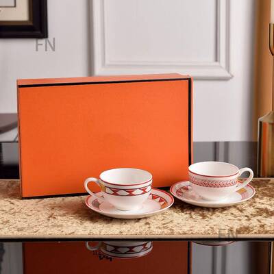 新啡款骨瓷马QEV家婚档骨瓷咖杯套装下午茶杯朋友结乔迁高礼物