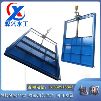 机闸一体渠道止水节制闸污水处理闸门H水利铸铁闸门铸铁圆拱形闸