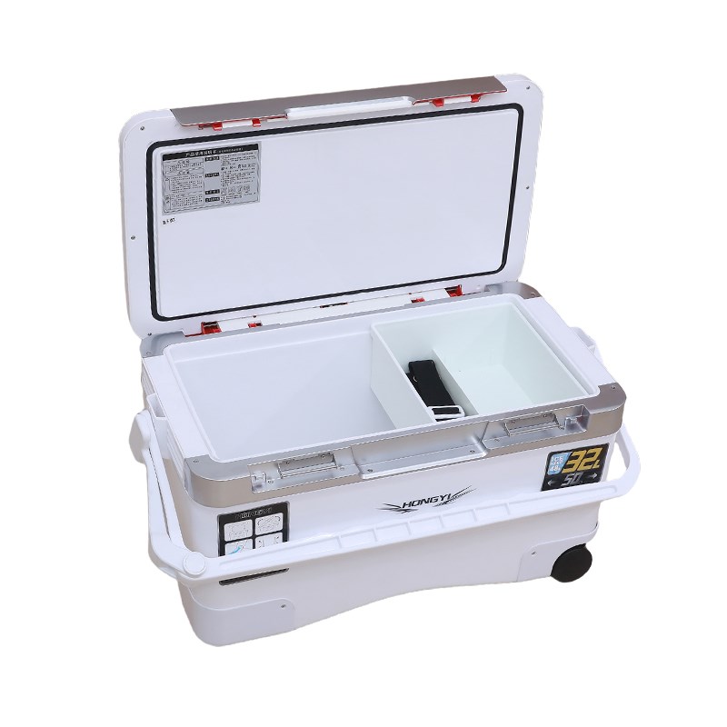 【32L大容量】海钓专用保温箱冷藏箱车载带轮可坐船钓保冷箱10-85