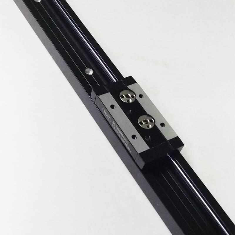 高速内置双轴心静音导轨15UU-4摄影滚轮直线滑轨滑块厂家现货供应