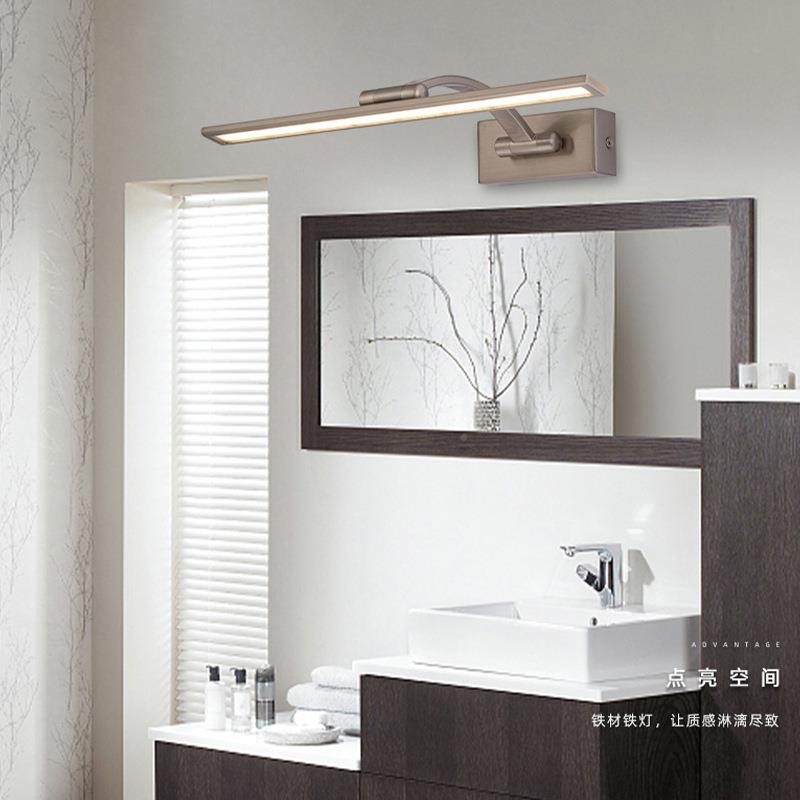 浴壁室镜前墙灯le1271d生间镜卫子化妆补光灯现代简约长条灯