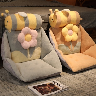 大号坐垫靠背一体办公室座椅久坐靠垫屁股垫N子椅子垫加厚屁垫春