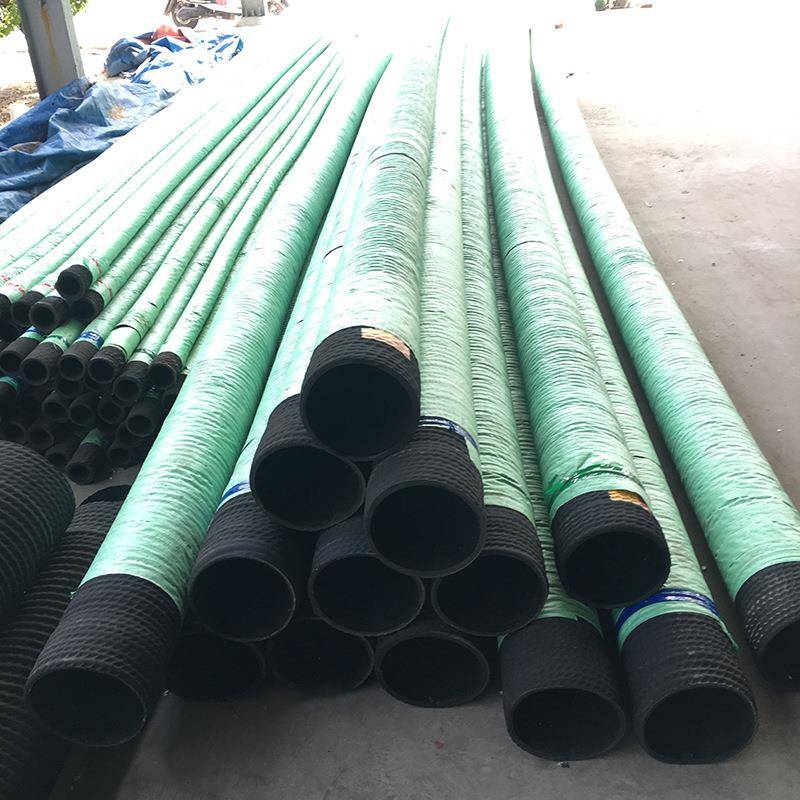 DN152耐油胶罐管DN埋1用02卸灰胶管油车通黑色1橡胶管防吸扁吸管