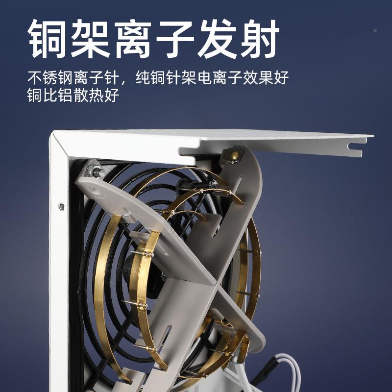 厂家直销子机028风PC除静电台离子风离扇卧式SL028除尘静电式消除