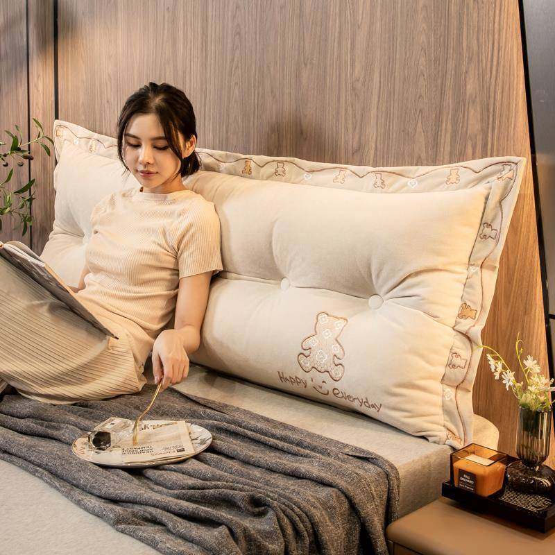 床头靠垫上靠背双人沙发长靠枕包榻榻米卧MTX室床护腰软大背垫可,居家布艺,抱枕被,淘宝优惠券,粉丝福利购,淘宝优惠卷