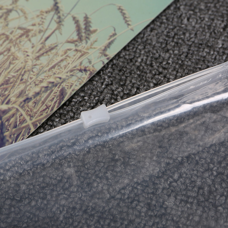 服装袋拉链袋羽绒服薄棉被封口包装塑料透明自封袋50只大号50*70