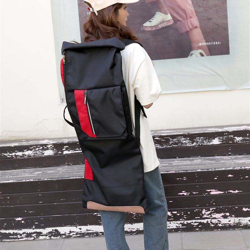 滑板包长板包舞板包专业耐磨防水双肩包背包袋Y子公路板包