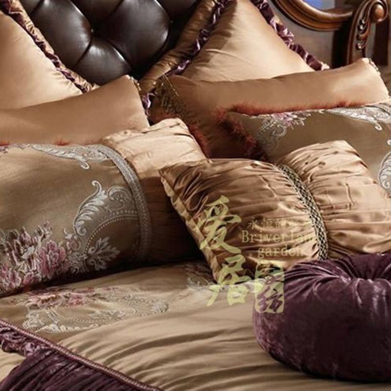 新古典床上用品套装法式样板间床上用品欧式高档样板房多件套定制