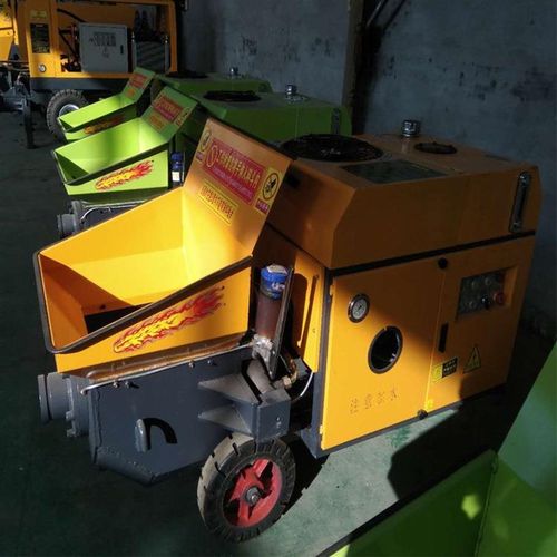 大型混凝土浇筑泵斜式结构柱泵二次构造柱泵细石砂浆输送泵