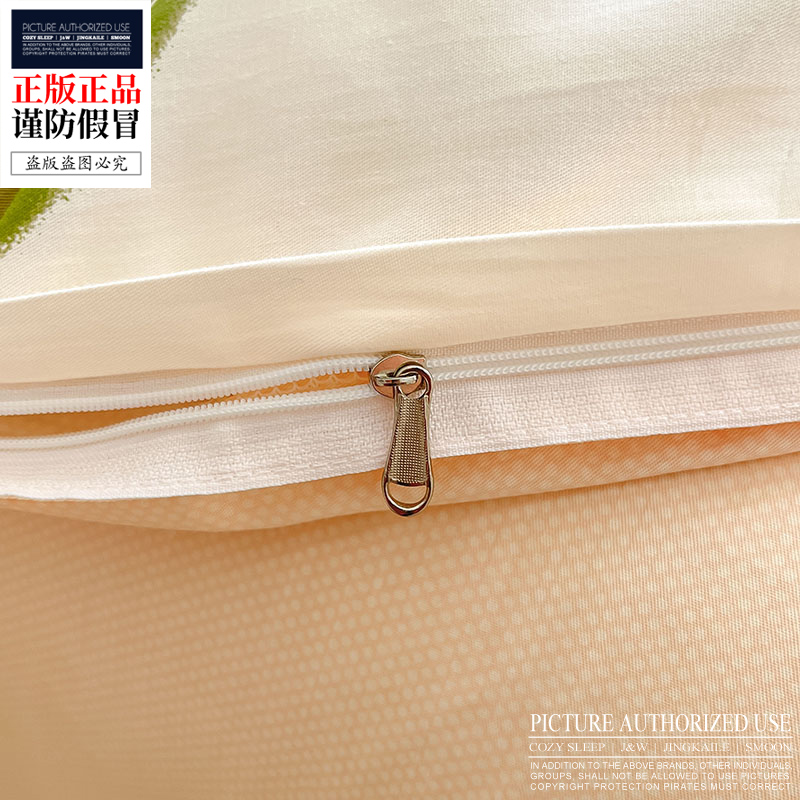 60支100%纯棉单件被套单人1.5 1.6x2.1 1.8x2米被罩清新卡通四季
